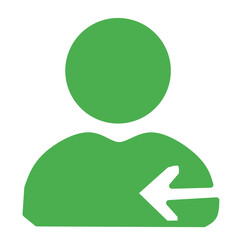 Green User Login Icon