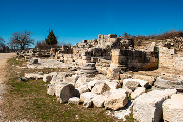 Uzuncaburc (Diokaesareia) is an ancient city ruin in Mersin province. The city of Diocaesarea was a...