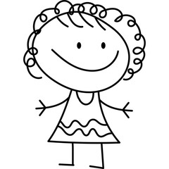 Childern Drawing Doodle