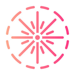 party gradient icon