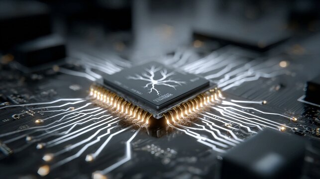 Photonic neural processors executing high-speed light-based AI computations for ultra-efficient machine learning models with near-zero latency and low energy demands.