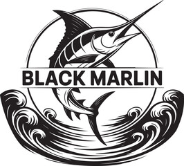 Modern fish logo design with vibrant colors