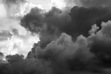 奄美大島の夏の夕暮れの空。