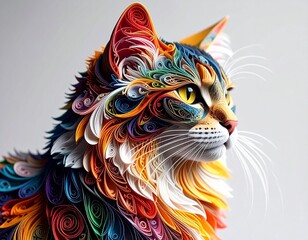 Vibrant Paper Quilling Art of Animals and Flowers