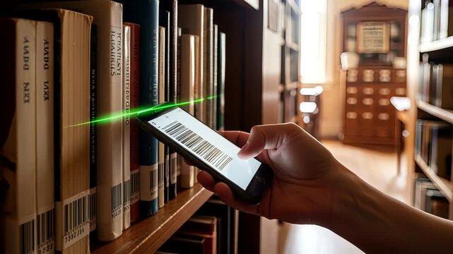 Scanning Books with Phone in a Classic Library for Digital Documentation and Modernization