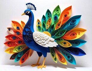 Vibrant Paper Quilling Art of Animals and Flowers