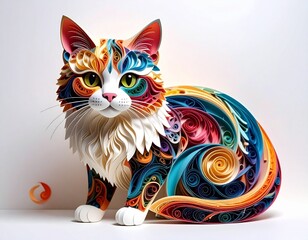 Vibrant Paper Quilling Art of Animals and Flowers