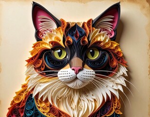 Vibrant Paper Quilling Art of Animals and Flowers
