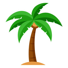 palm tree vector illustration