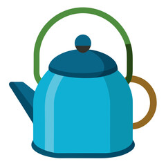 teapot isolated on white background