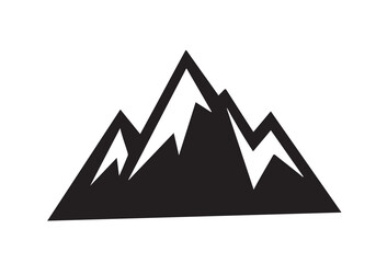 pyramid of mountain icons vector design