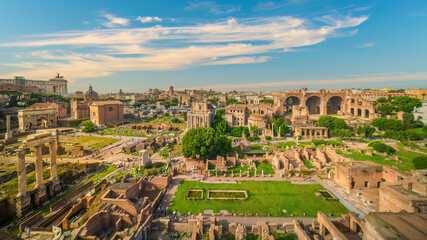 Roman Forum in Rome, Italy