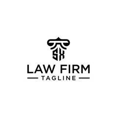 SX law logo design inspiration