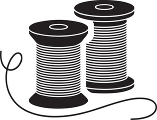 Illustration of thread on spool