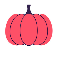 vector illustration of a pumpkin