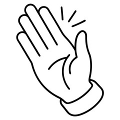 Obraz premium Vector scalable shake gesture icon for digital interfaces and mobile apps illustration silhouette vector illustration white background