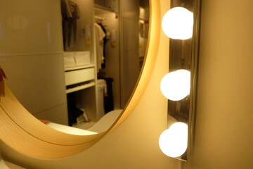 Obraz premium A Tapestry of Textures, Where the Soul of a Home is Woven into the Patterns of Wood, Fabric, and Light.