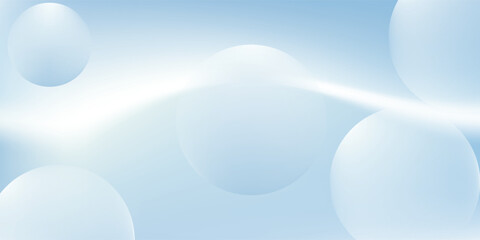 Simple blue white gradient studio background pattern. Abstract luxurious geometric art