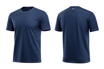 Naklejka premium A navy blue T-shirt design