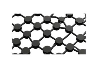 Graphene lattice-inspired seamless background, monochrome minima