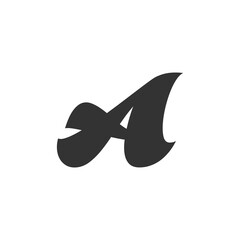 Modern Letter A Logo Design | Stylish Alphabet A Vector Branding

