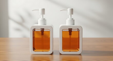 Modern Soap Dispensers Minimalist Design for Bathroom Hygiene Hand Washing