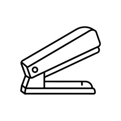 stapler icon isolated on white