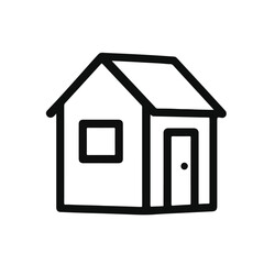 house icon isolated on white background