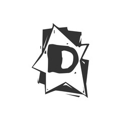 Modern Letter D Logo Design | Stylish Alphabet D Vector Branding
