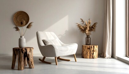 Modern minimalist living room