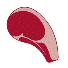 Angus beef flat Vector Illustration