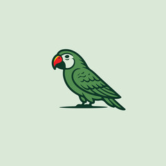 parrot vector illustration