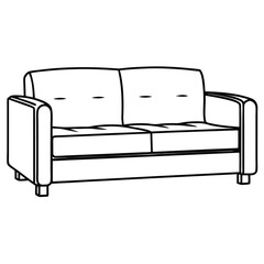 Comfortable Office Sofa in Modern Workspace