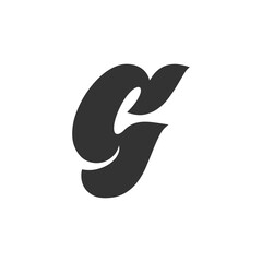 Modern Letter G Logo Design | Stylish Alphabet G Vector Branding
