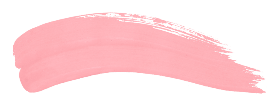 pink watercolor background. Artistic hand paint. Isolated on transparent background.