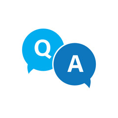 Q and A. Question and answer icon