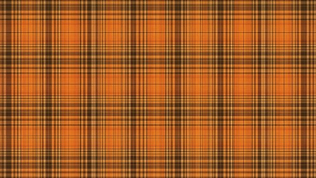 A simple and clean grid pattern background in warm autumn colors. This minimalist plaid or gingham design is versatile for textile, paper, or digital backdrops with a cozy, rustic feel