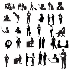 Business Partnership Agreement Icon &ndash; Handshake and Contract Vector Illustration