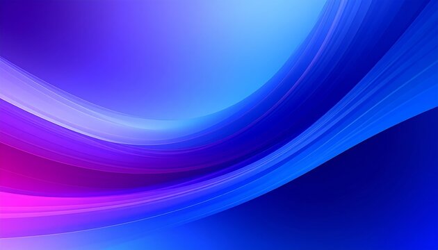 Abstract vibrant color curves