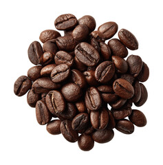 Obraz premium Brewing fresh coffee beans kitchen food natural light isolated on transparent background