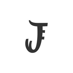 Modern Letter J Logo Design | Stylish Alphabet J Vector Branding
