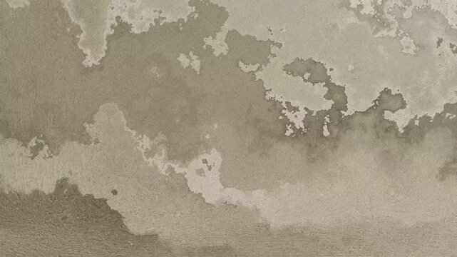Noisy Sand Time-Lapse Animation at the Beach, Changing from Dry to Wet and Wet to Dry, Realistic Coastal Texture Transition for Video Background