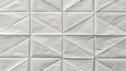 Seamless Folded Poster Paper Texture Background
