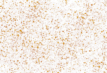 Luxury gold dust particles seamless christmas glittering gold dust sparkling on transparent background 