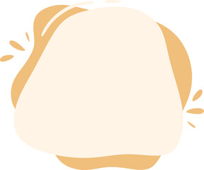 Abstract Blob Text Box 