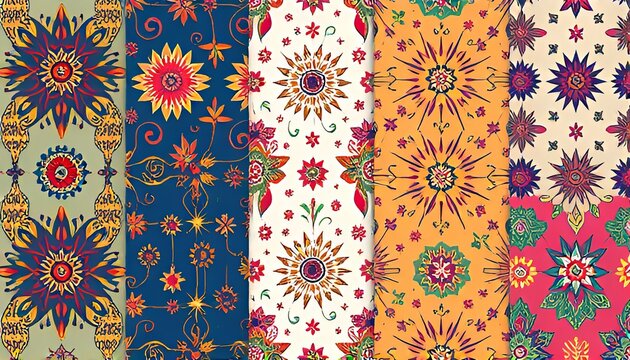 Bohemian Patterns Eclectic free spirited designs with a boho fla