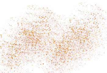 Luxury gold dust particles seamless christmas glittering gold dust sparkling on transparent background 