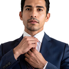 portrait of a handsome young businessman