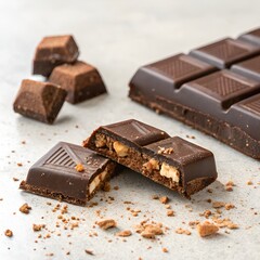 chocolate with nuts