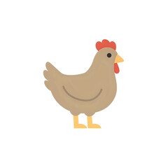 chicken Flat icon 